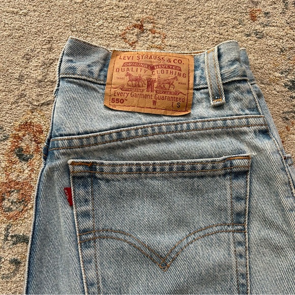 Vintage Levi’s 550 Jeans - Size 10 - fits like 25/26 - Picture 3 of 5